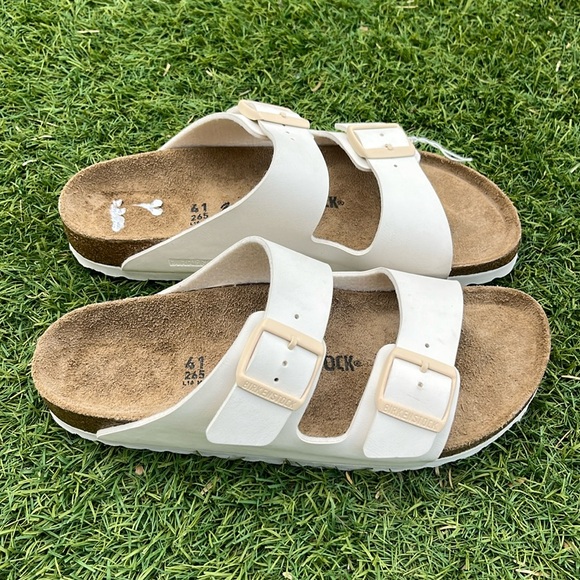 Birkenstock Off-White Sandals - Picture 3 of 8